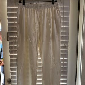 Speedo lightweight cream joggers in size Large NWT